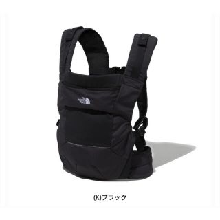 ザノースフェイス(THE NORTH FACE)のノースフェイス ベイビーコンパクトキャリアー NMB82150 K(抱っこひも/おんぶひも)