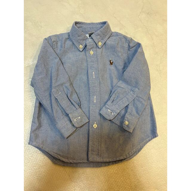 Ralph Lauren(ラルフローレン)のラルフローレン　シャツ　長袖　80 キッズ/ベビー/マタニティのベビー服(~85cm)(シャツ/カットソー)の商品写真