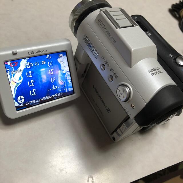 SHARP(シャープ)の美品動作品　SHARP  miniDV ビデオカメラ　VL-Z7  ② スマホ/家電/カメラのカメラ(ビデオカメラ)の商品写真