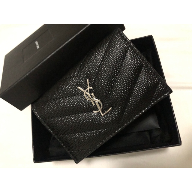 Saint Laurent - 正規品 サンローラン財布 シルバーロゴの通販 by ゆ