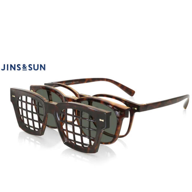新品！JINS&SUN VERDY Sunglasses BROWN DEMI