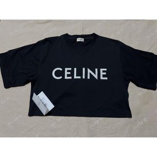 セリーヌ Tシャツ(レディース/半袖)(ブラック/黒色系)の通販 59点 売筋 セリーヌ tシャツ Lサイズ CELINE ブラック ほぼ新品 Tシャツ/カットソー(半袖/袖なし)