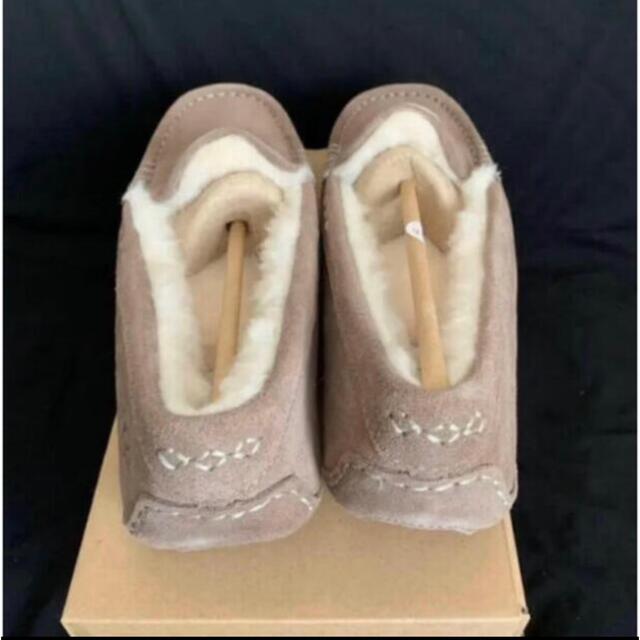 UGG(アグ)のUGG アンスレー Ansley ムートン モカシン スレート US7 24 レディースの靴/シューズ(スリッポン/モカシン)の商品写真