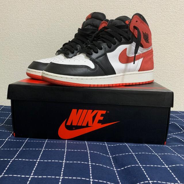 AIR JORDAN 1 RETRO HIGH TRACK RED GS