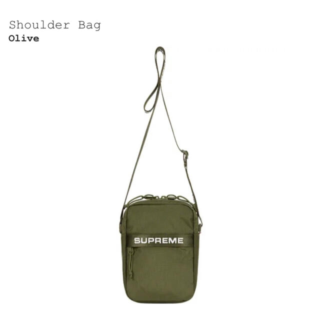 ※送料込 supreme shoulder bag カーキ 19ss