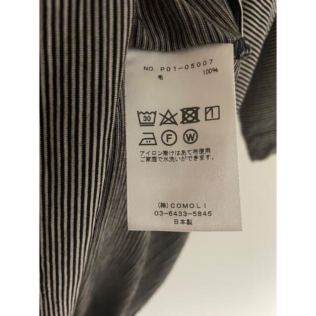 COMOLI(コモリ)のCOMOLI ウール天竺　半袖クルー　19ss サイズ3 メンズのトップス(Tシャツ/カットソー(半袖/袖なし))の商品写真