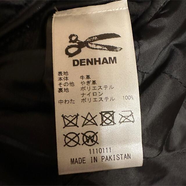 本日限定値下げDENHAM シングルライダース レザージャケット L