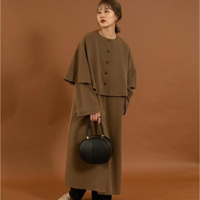 Amiur cape design poncho coat