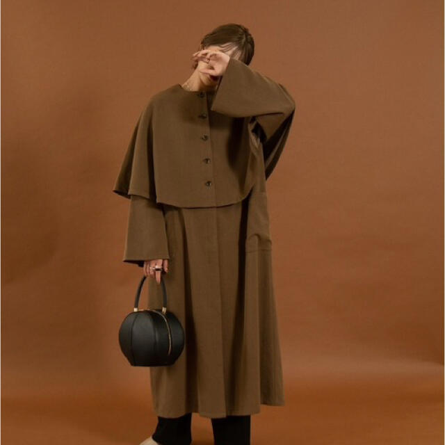 Amiur cape design poncho coat