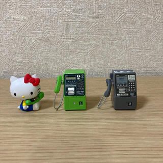 サンリオ(サンリオ)の電話器ガチャ3点セット(キャラクターグッズ)