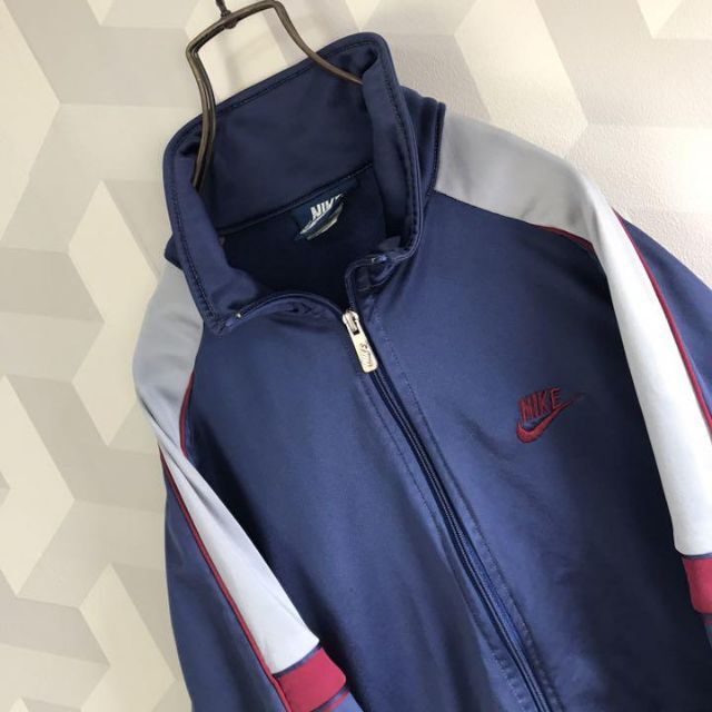 NIKE - 【80sヴィンテージナイキ】LサイズUSA製トラックジャケット