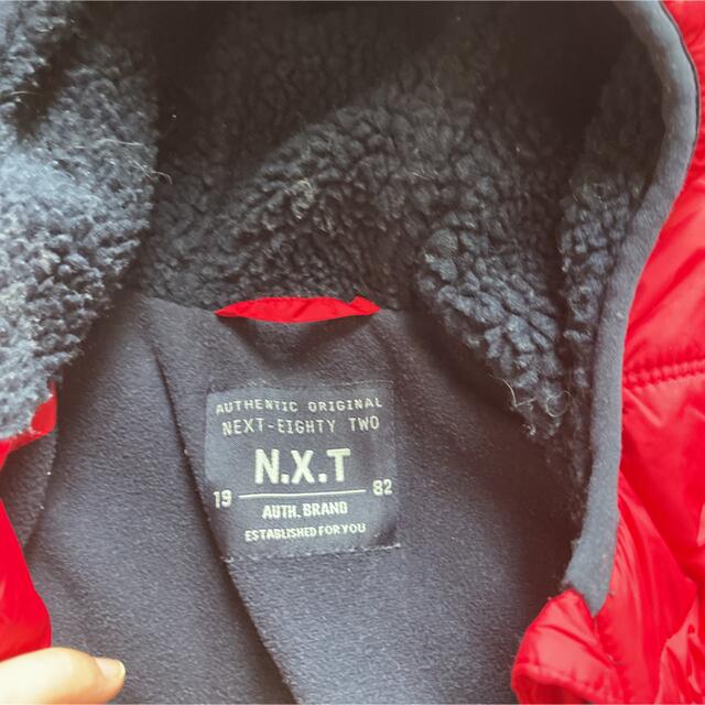 NEXT(ネクスト)のnext レッド 中綿入りジャケット 12-18mths 86cm キッズ/ベビー/マタニティのベビー服(~85cm)(ジャケット/コート)の商品写真