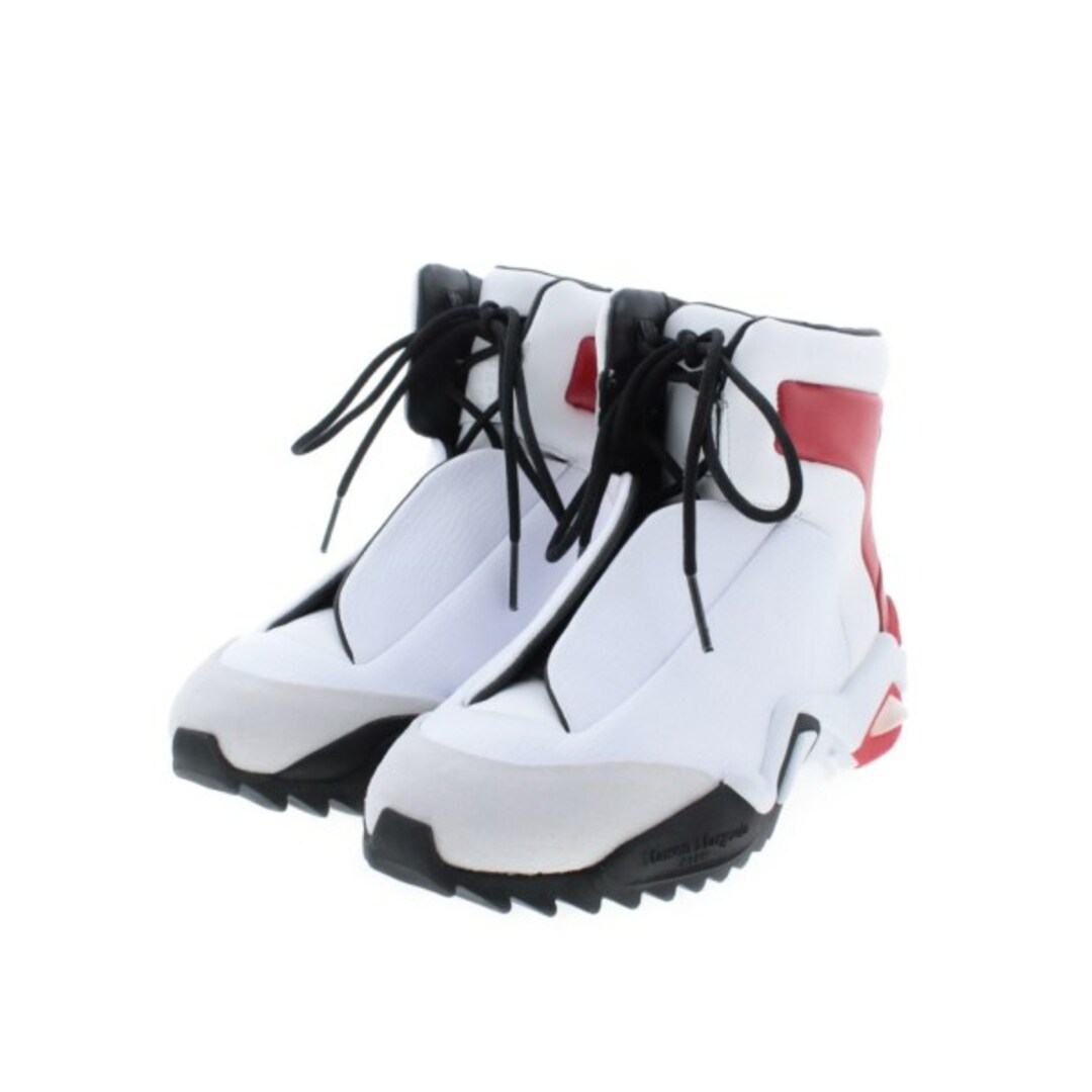 Maison Margiela スニーカー 40(25cm位) 白x赤x黒