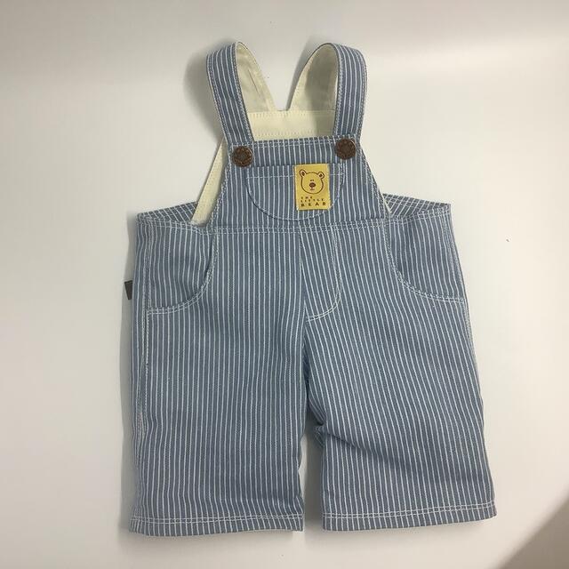 Sサイズダッフィー　オーバーオールとTシャツの2点セット ハンドメイドのぬいぐるみ/人形(ぬいぐるみ)の商品写真