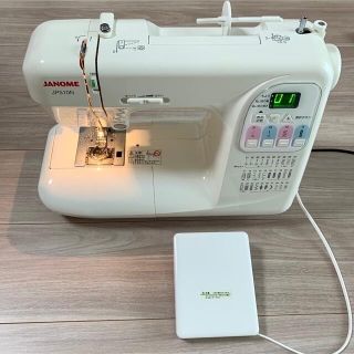すので】 JANOME コンピューターミシン JP510N フットコントローラー
