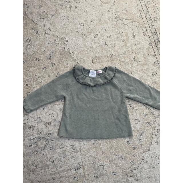 ZARA KIDS(ザラキッズ)のZARA kids ニット80センチ キッズ/ベビー/マタニティのベビー服(~85cm)(ニット/セーター)の商品写真