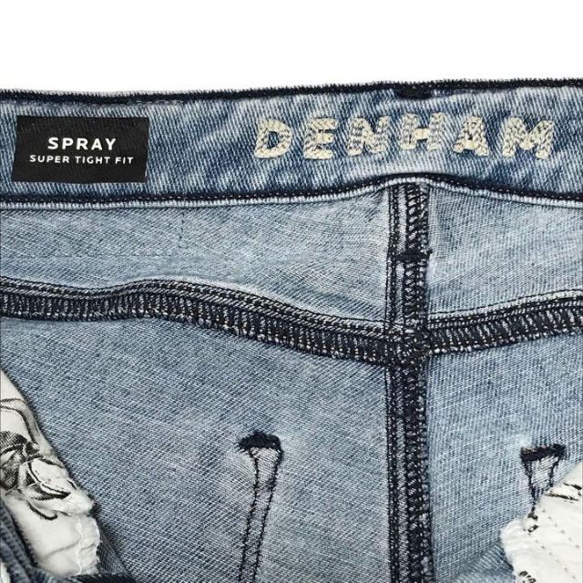 DENHAM(デンハム)のDENHAM デンハム　SPRAY SUPER TIGHT FIT ブルー 23 レディースのパンツ(デニム/ジーンズ)の商品写真