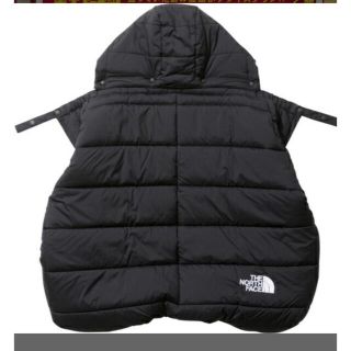 ザノースフェイス(THE NORTH FACE)のノース ベビーシェルブランケット ブラック NNB72201(抱っこひも/おんぶひも)