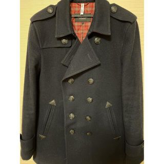 バーバリーブラックレーベル(BURBERRY BLACK LABEL)の【稀少価値】Burberry Pコート(ピーコート)