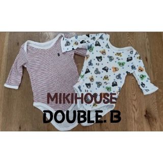 ミキハウス(mikihouse)の肌着　MIKIHOUSE　ダブルビー(肌着/下着)