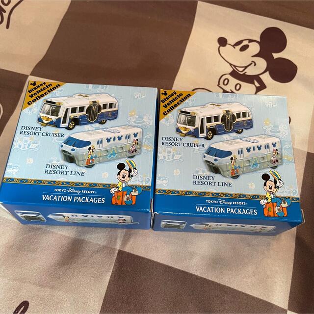 Disney(ディズニー)のディズニー　バケーションパッケージ  トミカ エンタメ/ホビーのおもちゃ/ぬいぐるみ(ミニカー)の商品写真