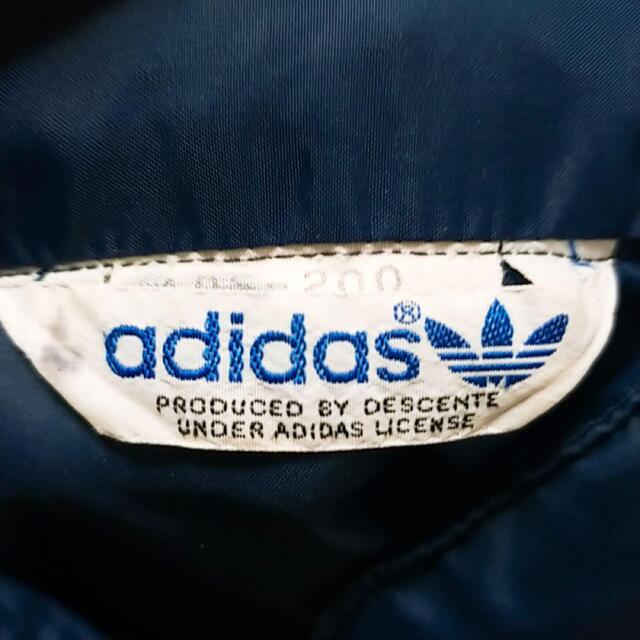 adidas(アディダス)の激レア☆adidas☆ナイロンジャケット☆デサント製☆70s〜80s メンズのジャケット/アウター(ナイロンジャケット)の商品写真