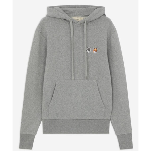 HOODIE DOUBLE FOX HEAD PATCH