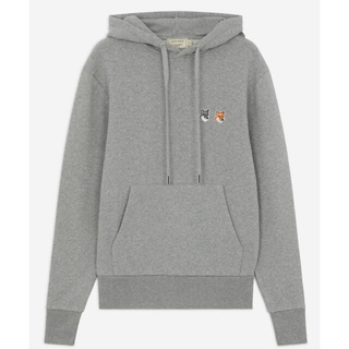 メゾンキツネ(MAISON KITSUNE')のHOODIE DOUBLE FOX HEAD PATCH(パーカー)