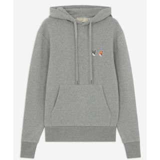 メゾンキツネ(MAISON KITSUNE')のHOODIE DOUBLE FOX HEAD PATCH(パーカー)