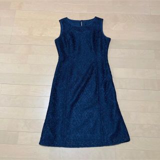 ザラ(ZARA)のパーティードレス ワンピース ドレス 黒 (ミディアムドレス)