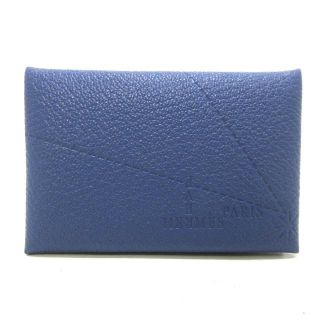 エルメス(Hermes)のエルメス カードケース美品  カルヴィ(名刺入れ/定期入れ)