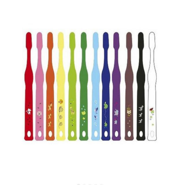 ジュニア用歯ブラシ×7本 キッズ/ベビー/マタニティの洗浄/衛生用品(歯ブラシ/歯みがき用品)の商品写真