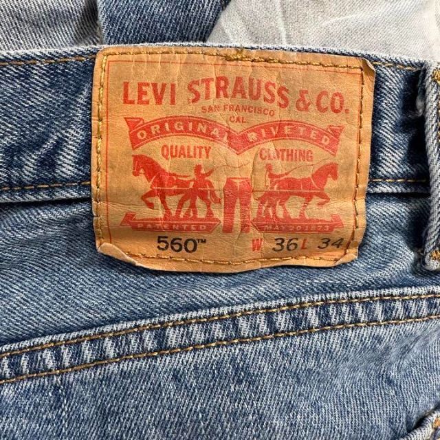 Levi's(リーバイス)のリーバイス　560 バギー　デニム　Levi’s ワイド　ルーズ　パンツ メンズのパンツ(デニム/ジーンズ)の商品写真