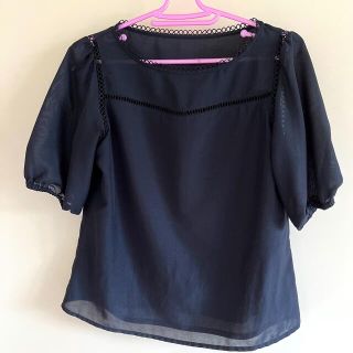 プロポーションボディドレッシング(PROPORTION BODY DRESSING)のプロポーションボディドレッシング ブラウス 黒(シャツ/ブラウス(半袖/袖なし))