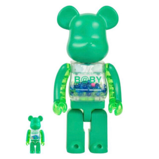 BE@RBRICK(ベアブリック)のMY FIRST BE@RBRICK  B@BY MACAU100%&400% エンタメ/ホビーのフィギュア(その他)の商品写真