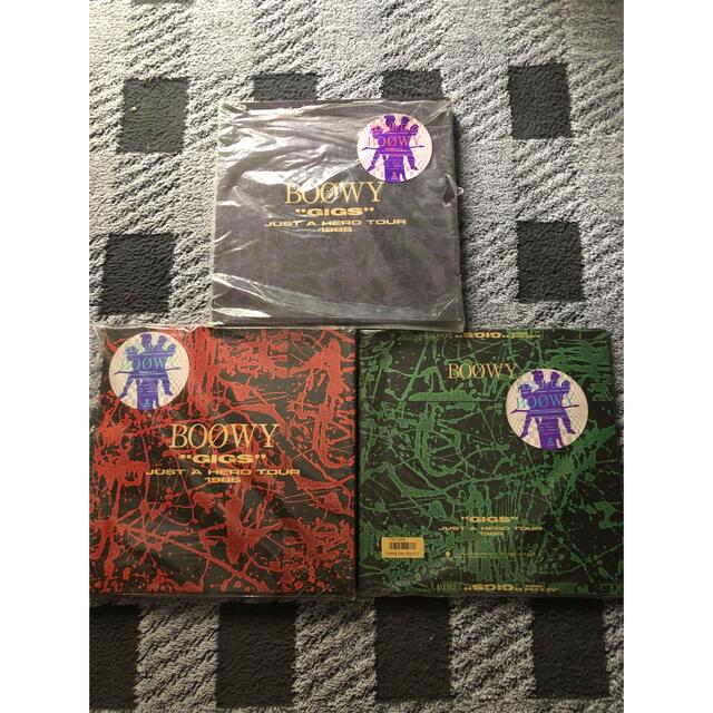 オンライン限定商品】 BOOWY 完全限定盤 CD.カセット.LP GIGS ポップス