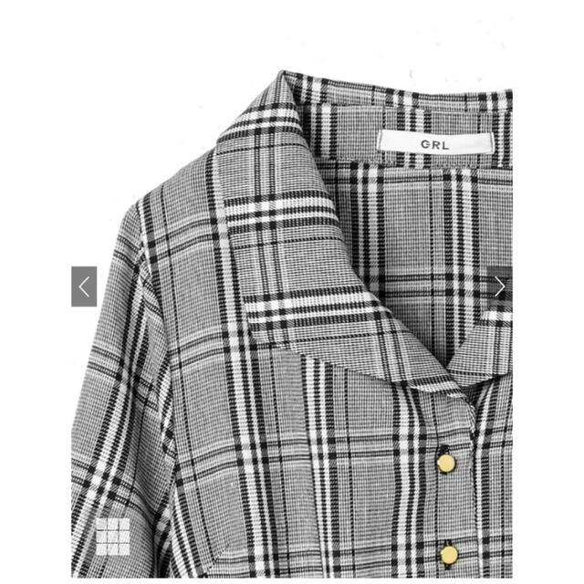 GRL(グレイル)のシャツワンピース　新品未使用　タグ付き レディースのワンピース(ロングワンピース/マキシワンピース)の商品写真