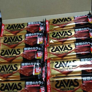 ザバス(SAVAS)の【明治ザバスプロテインバー１８本】プロテインバー・プロテイン・ザバス・お菓子(プロテイン)