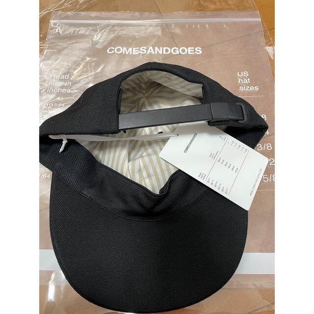 COMESANDGOES(カムズアンドゴーズ)のCOMESANDGOES NYBYC 1935 CAP BLACK 新品　 メンズの帽子(キャップ)の商品写真