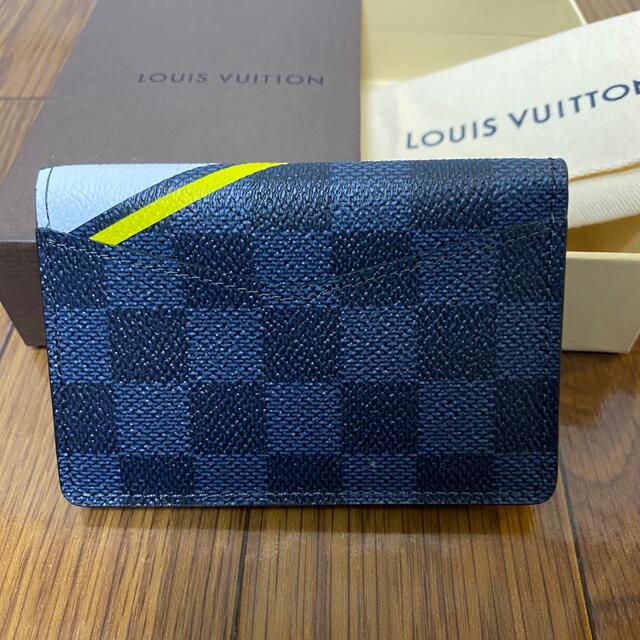 LOUIS VUITTON(ルイヴィトン)のLouis Vuitton カードケース ＊イニシャルあり メンズのファッション小物(名刺入れ/定期入れ)の商品写真