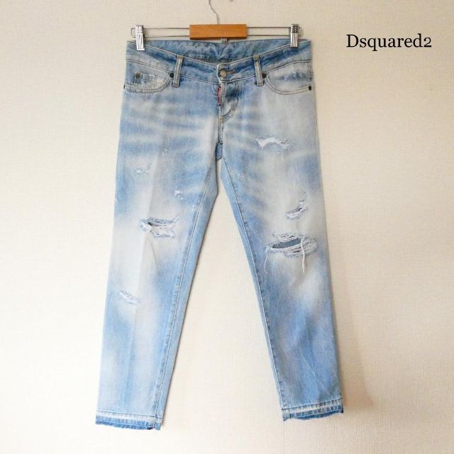 わたり dsquared2 ダメージスキニーデニム VjtYI-m22700894397 ディー