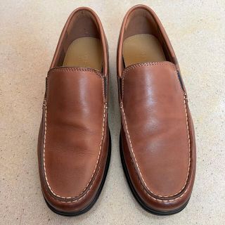 コールハーン(Cole Haan)のCole Haan 革靴 スリッポン ブラウン 26(スリッポン/モカシン)