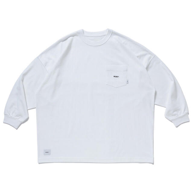 W)taps(ダブルタップス)の22SS WTAPS AII 01 / LS / COTTON ホワイト M メンズのトップス(Tシャツ/カットソー(七分/長袖))の商品写真