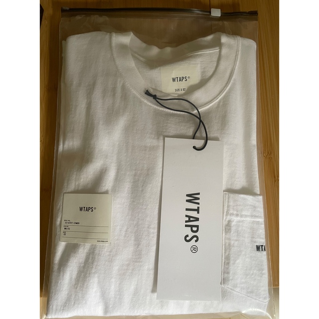 W)taps(ダブルタップス)の22SS WTAPS AII 01 / LS / COTTON ホワイト M メンズのトップス(Tシャツ/カットソー(七分/長袖))の商品写真