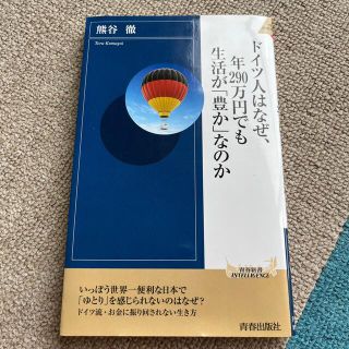 ドイツ人はなぜ、年２９０万円でも生活が「豊か」なのか(その他)