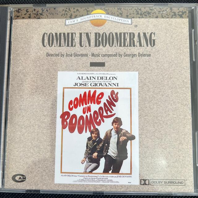 -Comme Un Boomerang/ブーメランのように-イタリア盤 CD映画音楽