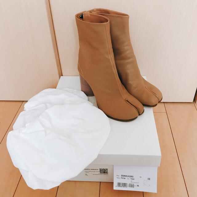 超人気新品 - Margiela Martin Maison 【美品】Tabi ベージュ 35