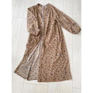 ショコラフィネローブ(chocol raffine robe)のショコラフィネローブ 花柄 ロングワンピース(ロングワンピース/マキシワンピース)