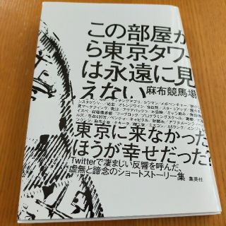 シュウエイシャ(集英社)のこの部屋から東京タワーは永遠に見えない(文学/小説)