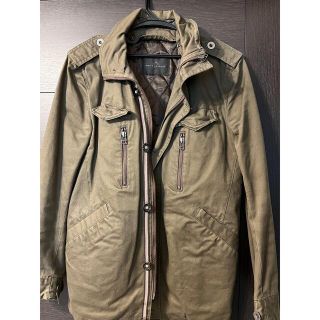 メンズメルローズ(MEN'S MELROSE)のMEN'S MELROSE メンズメルローズ　カーキジャケット　秋春(ミリタリージャケット)